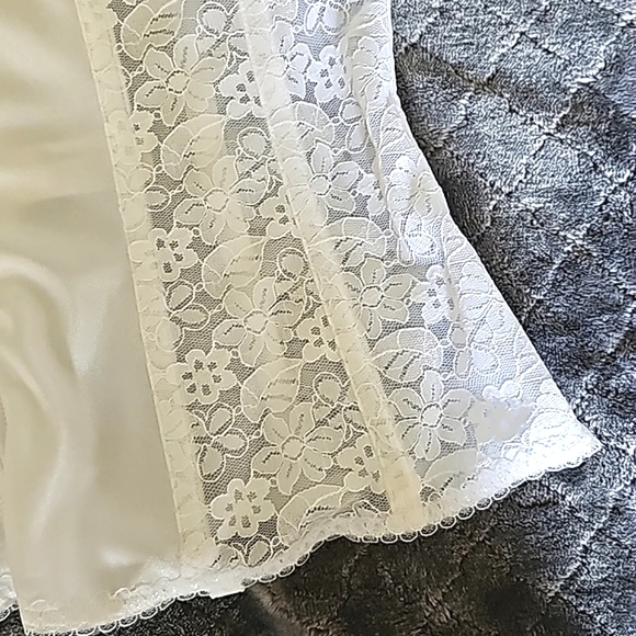 Dominique white Lace Corset Strapless Bra 36b Bridal Like-new - Picture 4 of 9